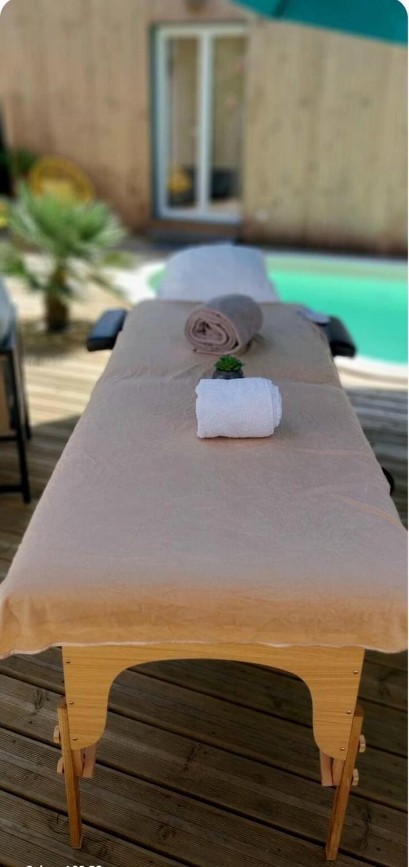 "Chez Lyly Et Juju" Piscine&Sauna Calme 3Chambres Ανζέρ Εξωτερικό φωτογραφία